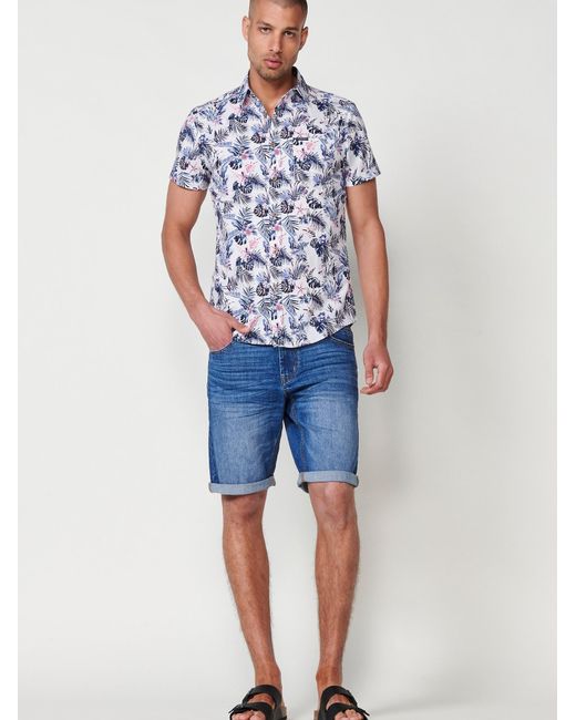 Koröshi Hemd in Blue für Herren