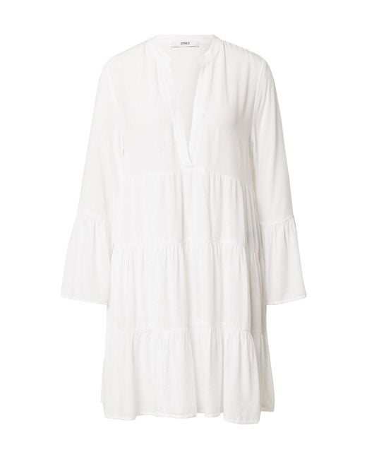 ONLY Kleid 'nancy' in Weiß | Lyst DE