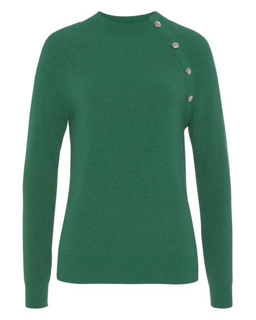 Laura Scott Green Pullover