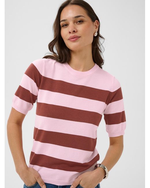 Kaffe Red Pullover Kamala