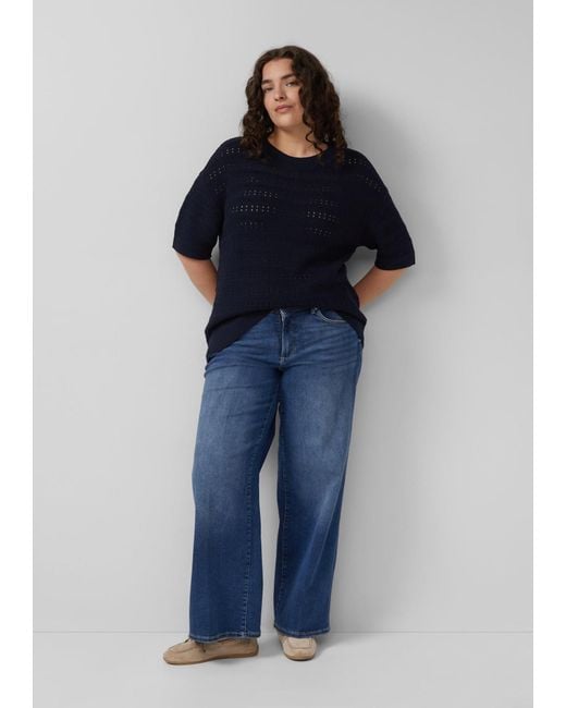 S.oliver Blue Strickpullover