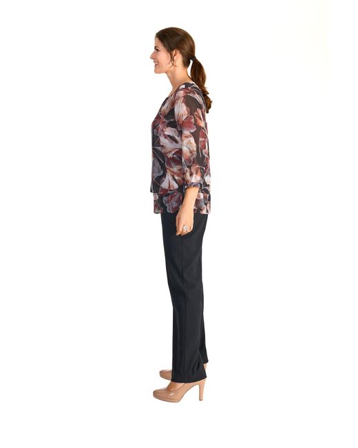 Hermann Lange Brown Bluse