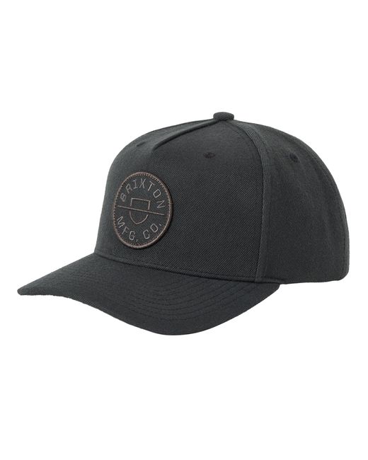 Brixton Black Cap Crest C