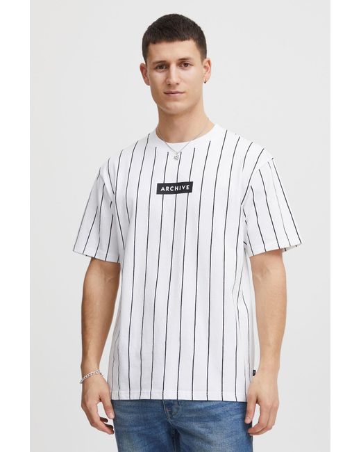 Solid Shirt in White für Herren