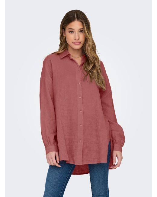 ONLY Pink Bluse 'Onlthyra'