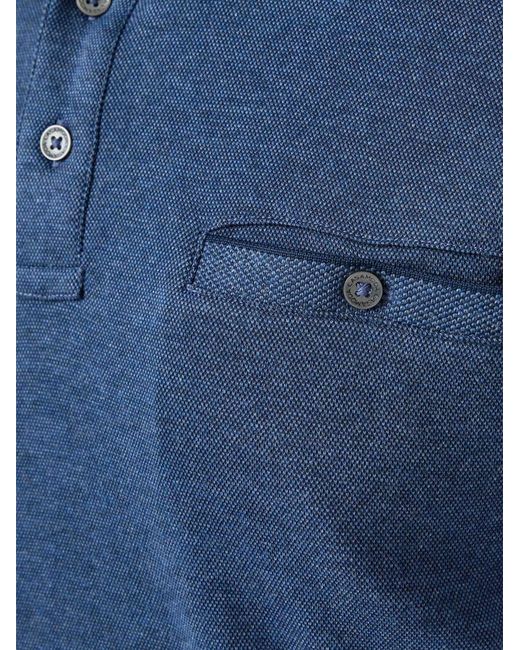 CASA MODA Shirt Basic in Blue für Herren