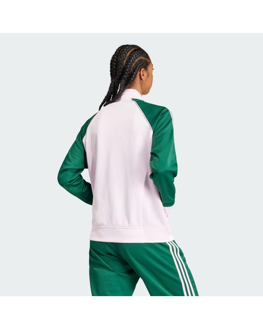 Adidas Originals Pink Sweatjacke 'adicolor classics'