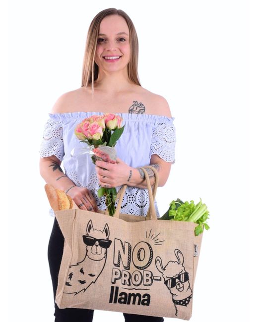 DOMELO Natural Strandtasche
