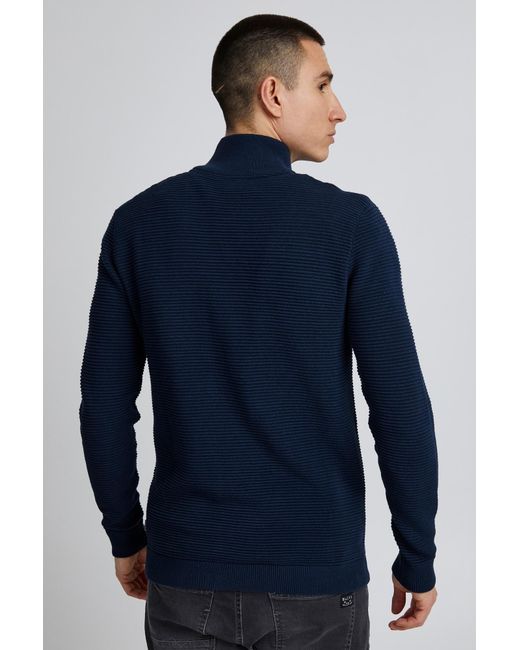 Solid Strickjacke Nicklas in Blue für Herren