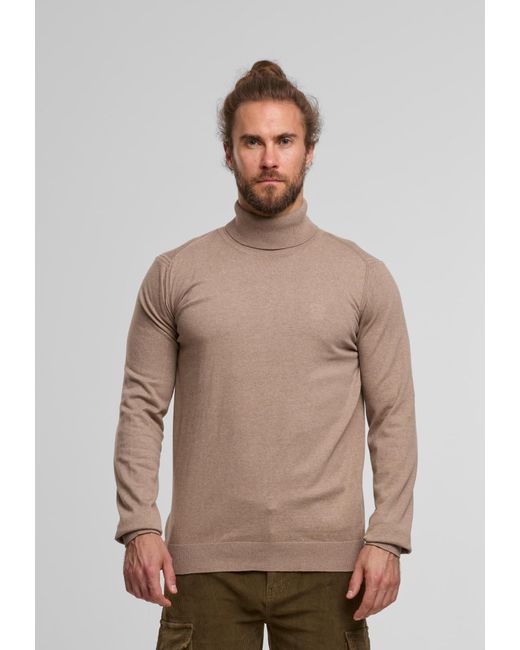 INDICODE Pullover Van Paul in Brown für Herren