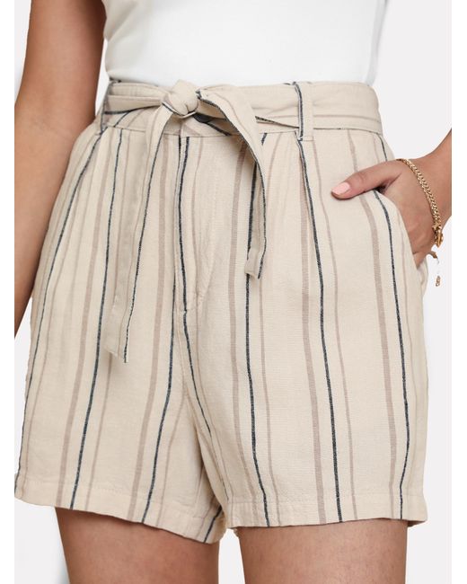Threadbare Natural Threadbare shorts 'laurence'