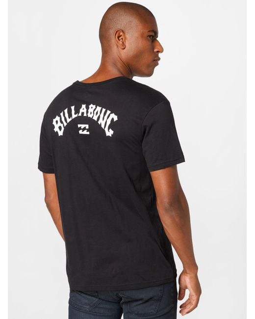 Billabong T-Shirt Arch Wave in Black für Herren