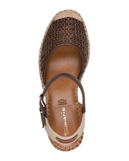 Tamaris Brown Espadrilles