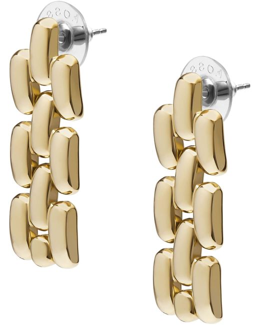 Fossil Metallic Ohrringe