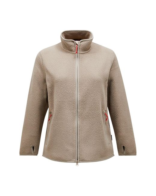 Peak Performance Natural Fleecejacke Pile Zip Jacket