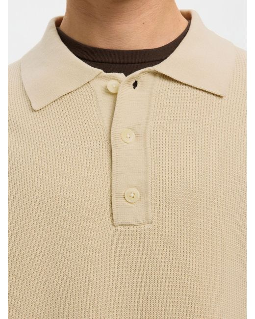 SELECTED Pullover in Natural für Herren