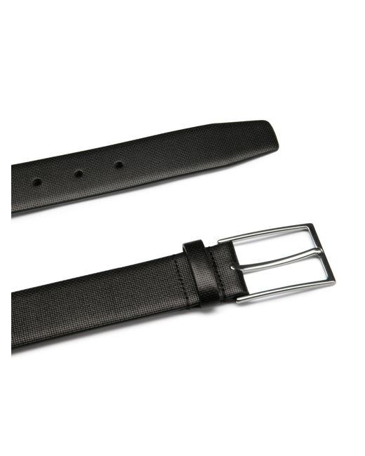 Willen Gürtel Ledergürtel Mit Prägung in Black für Herren
