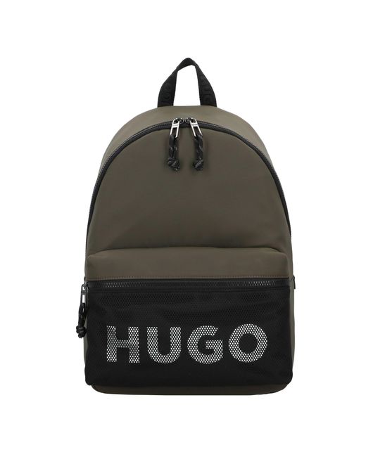 HUGO Black Rucksack Hans