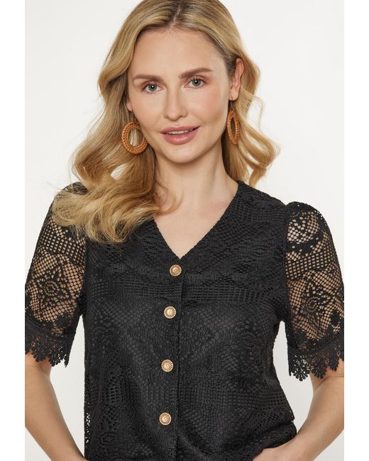 Usha FESTIVAL Black Strickjacke