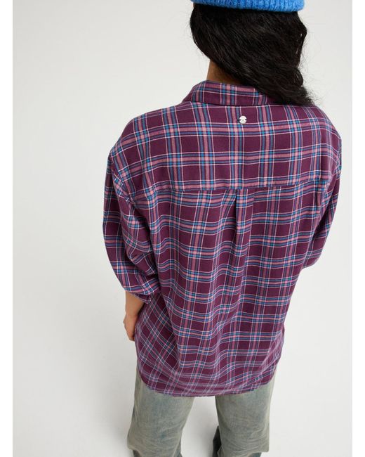 Roxy Purple Bluse