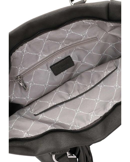Tamaris Black Shopper Tas Nele