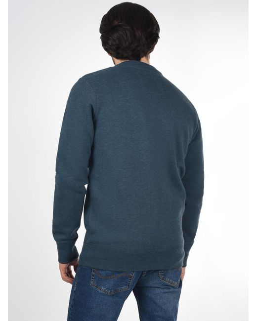 Solid Sweatshirt Benn in Blue für Herren