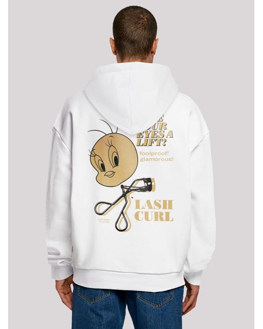 F4NT4STIC Sweatshirt Looney Tunes in White für Herren