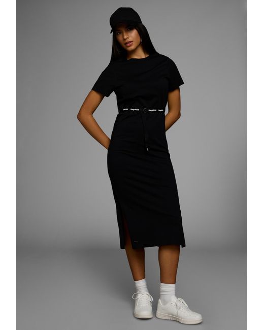 Kangaroos Black Kleid