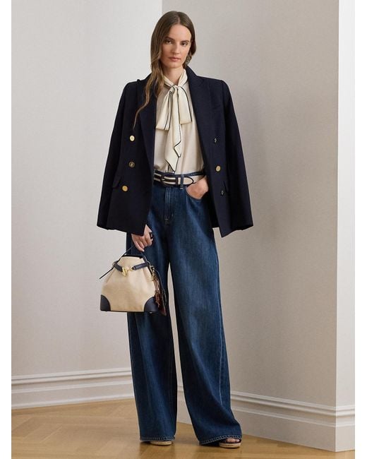 Ralph Lauren White Bluse Fredella