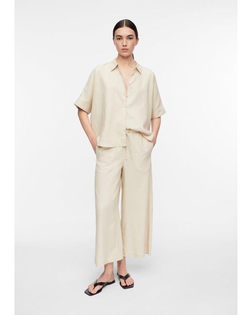 Comma, White Bluse