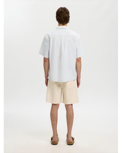 SELECTED Hemd in White für Herren