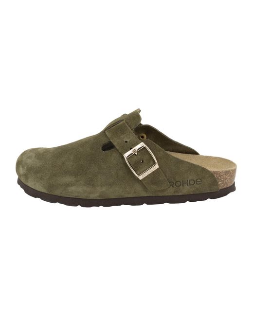 Rohde Green Clogs Alba