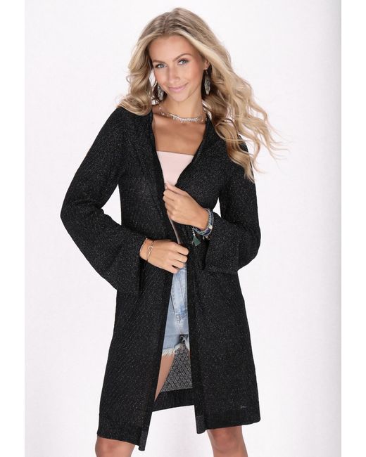 IZIA Black Strickjacke