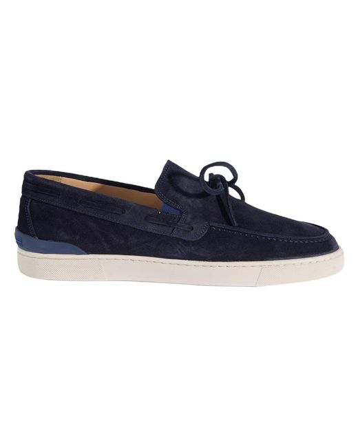 Desa Mokassin Slipper in Blue für Herren