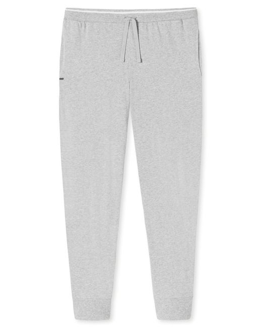 Schiesser Pyjamahose Mix Relax in Gray für Herren