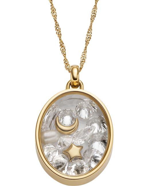 Fossil Metallic Kette Sutton