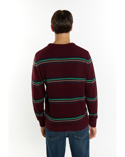 Mo Pullover Rovic in Red für Herren