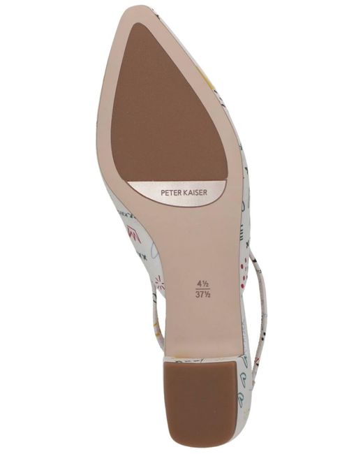 Peter Kaiser Natural Slingpumps