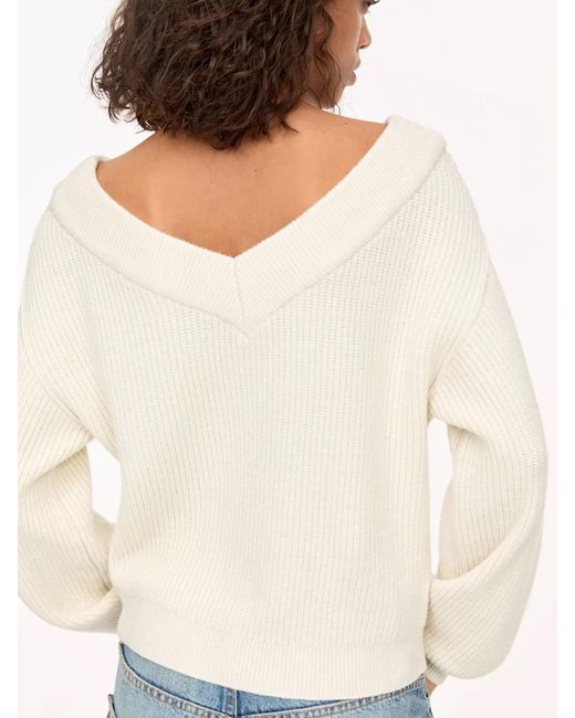 Pull&Bear Natural Pullover Pico