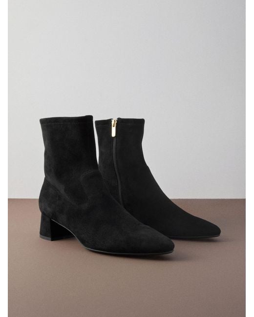 Next Black Stiefelette Motionflex