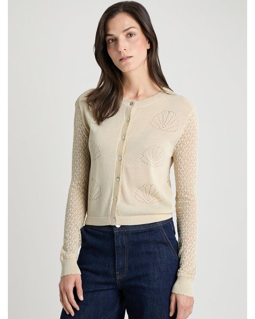 Guido Maria Kretschmer Natural Strickjacke 'Jeanine'