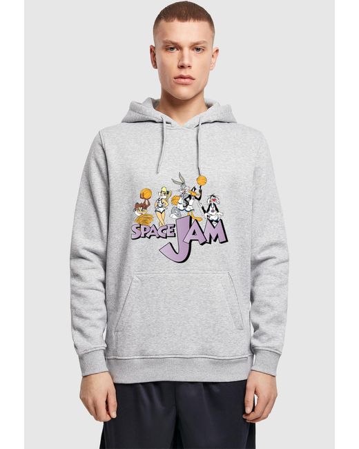 Merchcode Sweatshirt Space Jam in Gray für Herren