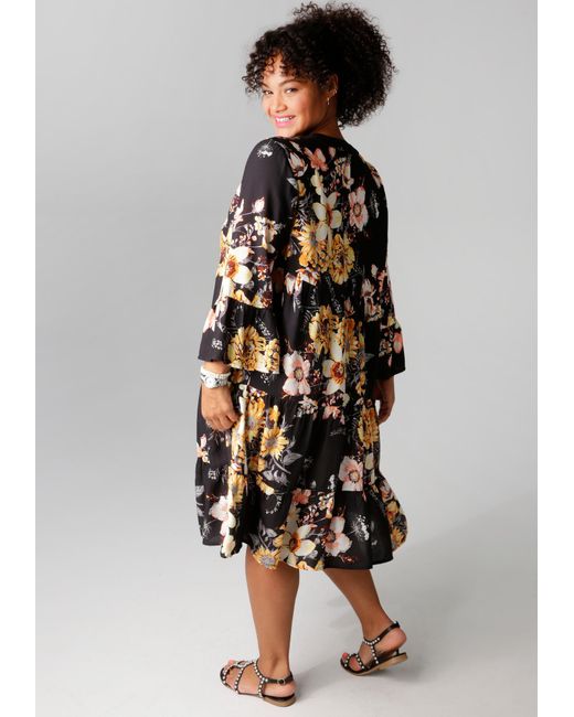 Aniston PLUS Black Kleid