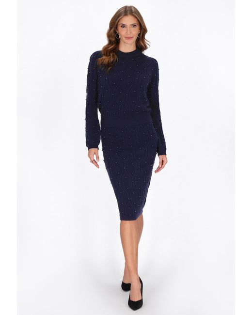 faina Blue Pullover