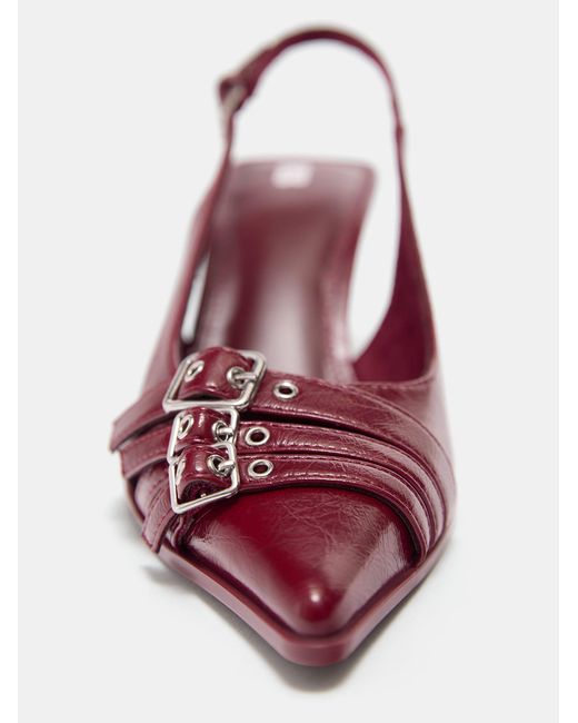 Pull&Bear Pink Slingpumps