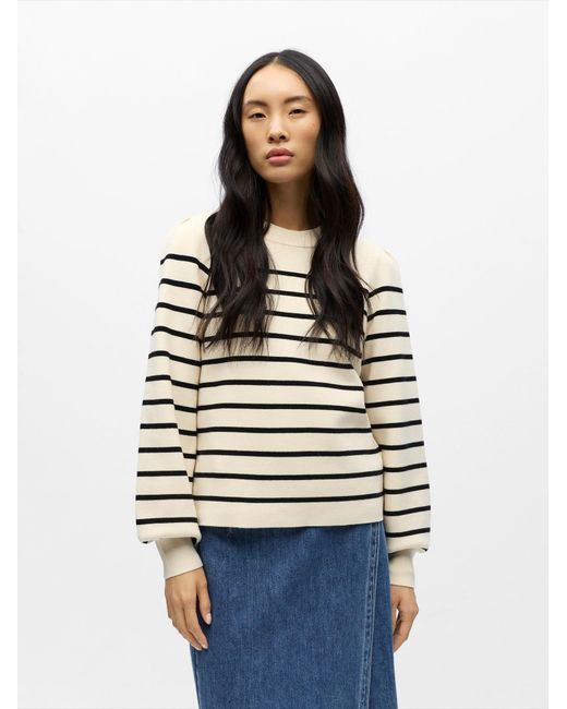 Object White Pullover Objreynard