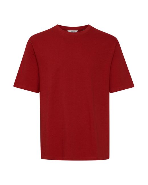 Solid T-Shirt Cadel in Red für Herren