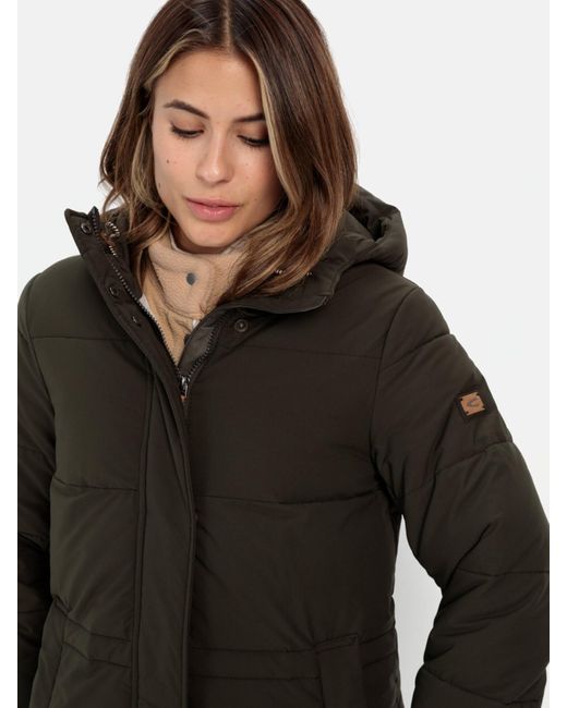 Camel Active Black Gesteppte Jacke Mit Daunenartiger Füllung