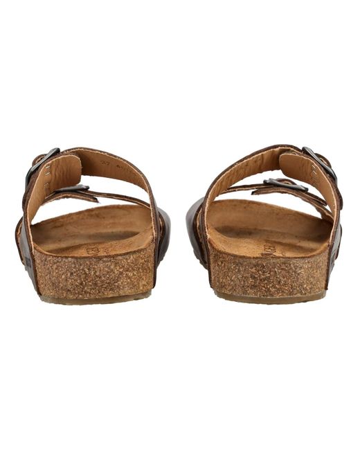 Haflinger Brown Pantolette