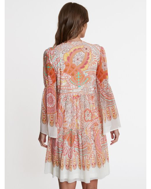 Ana Alcazar Orange Kleid Welby